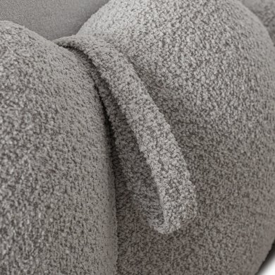 Кровать Mebel Elit ANKARA Boucle 160x200 см Серый ME.ANKARA/160/P/TB/LOZZPOJ фото - 9