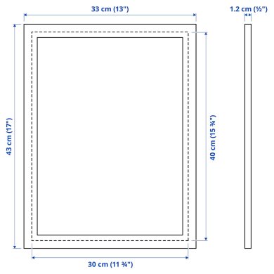 IKEA Рамка FISKBO (ИКЕА ФИСКБО) 50295660 фото - 6