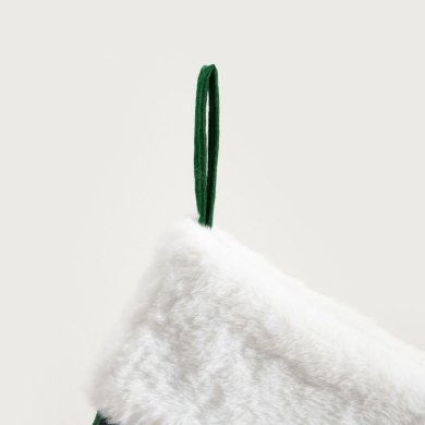 Різдвяна шкарпетка для подарунків Homla GEILL Welur Різнокольоровий 242655 фото - 3