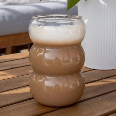 Склянка Homla BUBBLY 500 мл Прозорий - 6 Склянка Homla BUBBLY 500 мл Прозорий 227400 фото - 6