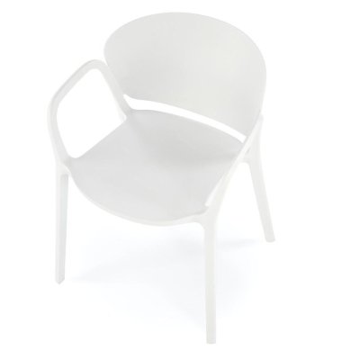 Садовый стул Halmar K491 Белый - 4 Садовый стул Halmar K491 Белый V-CH-K/491-KR-BIAŁY фото - 4
