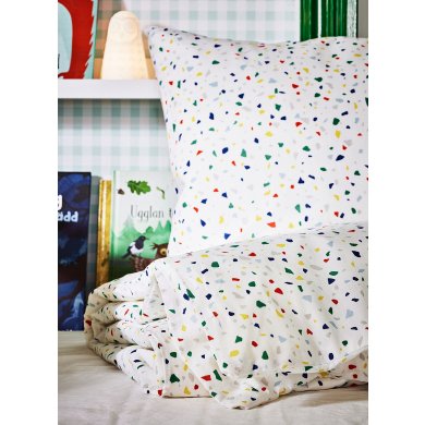 IKEA Комплект постельного белья MOJLIGHET 150x200 см Принт (ИКЕА MÖJLIGHET) 10423688 фото - 18