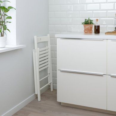 IKEA УЦЕНКА Обеденный стул складной FROSVI Белый brak/80534329 фото - 14