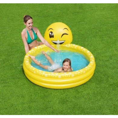 Надувной детский бассейн Bestway 53081 165х144х69 см Желтый BES53081 фото - 2