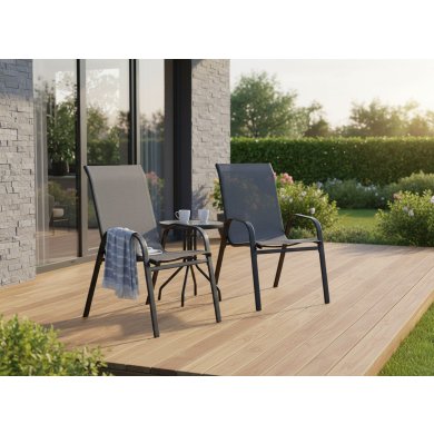 Комплект садових стільців Garden Line TIH1625 2 шт Сірий TIH1632 фото - 4