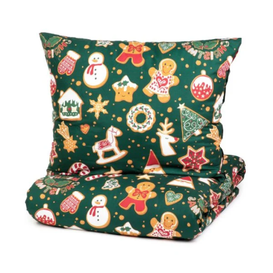 Комплект постельного белья Homla GRINCHY 160x200 см Принт 219411