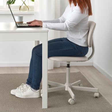 IKEA Офисное кресло BLECKBERGET Бежевый (ИКЕА БЛЕКБЕРГЕТ) 50483048 фото - 4