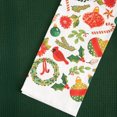 Набір кухонних рушників Homla GARLAND 45x65 см 2 шт Різнокольоровий 224677 фото - 2