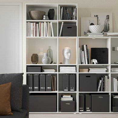 IKEA Стеллаж VIHALS Белый (ИКЕА ВИХАЛС) 70483274 фото - 6