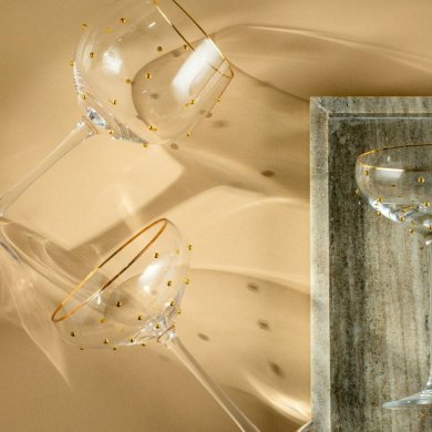 Келих для вина Homla PEDRA 520 мл Прозорий 242182 фото - 4