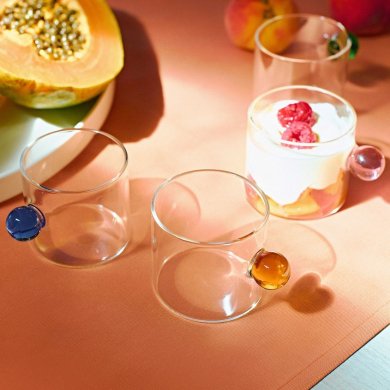 Чашка Homla BOBBLY 100 мл Оранжевий - 4 Чашка Homla BOBBLY 100 мл Оранжевий 227265 фото - 4