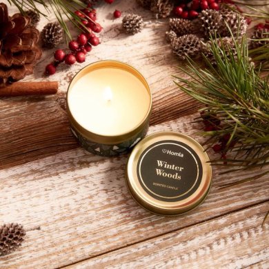 Свічка Homla LESLI 6x4 см | Зелений 200452 фото - 5