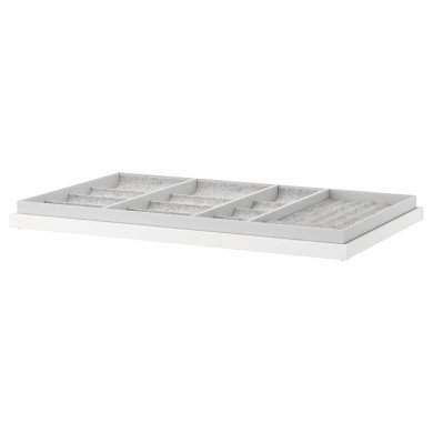 IKEA Выдвижная полка с вставкой KOMPLEMENT (ИКЕА КОМПЛИМЕНТ) 49249363