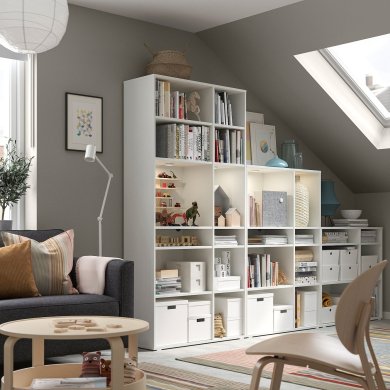 IKEA Стеллаж VIHALS Белый (ИКЕА ВИХАЛС) 99440566 фото - 4
