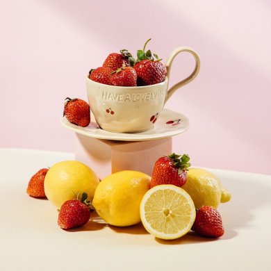 Чашка с блюдцем Homla ISERNIA 200 мл Принт 236906 фото - 10