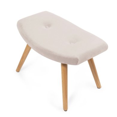 Підставка для ніг Homla MOSS Welur Бежевий 230206 фото - 2