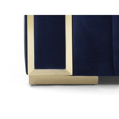 Кресло мягкое Signal Vogue Velvet 1 Синий VOGUE1VGR фото - 3