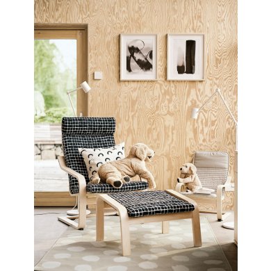 IKEA Килим BOGENSE 133x195 см Бежевий (ИКЕА БОГЕНСЕ) 20527058 фото - 5