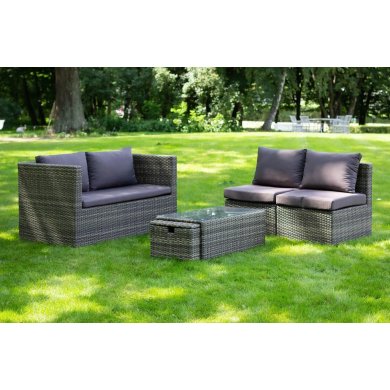 Комплект садовой мебели Meven SORRENTO Серый - 7 Комплект садовой мебели Meven SORRENTO Серый MV-JG04-0104-SORRENTO фото - 7