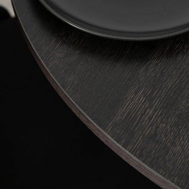 Обеденный стол Mebel Elit LAUREN 90 см Черный ME.LAUREN/CZ/CZ/S90 фото - 8