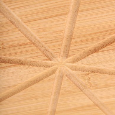 Разделочная доска для пици Homla BAMBOU 43х39,5 см Дерево - 2 Разделочная доска для пици Homla BAMBOU 43х39,5 см Дерево 229362 фото - 2