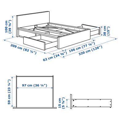 IKEA MALM (ИКЕА МАЛЬМ) 59931613 фото - 11