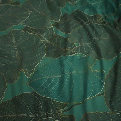 Комплект постільної білизни Homla GALLO 160x200 см Зелений 208857 фото - 9