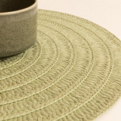 Сервірувальний килимок Homla CORD 38 см Фисташковый - 5 Сервірувальний килимок Homla CORD 38 см Фисташковый 209566 фото - 5