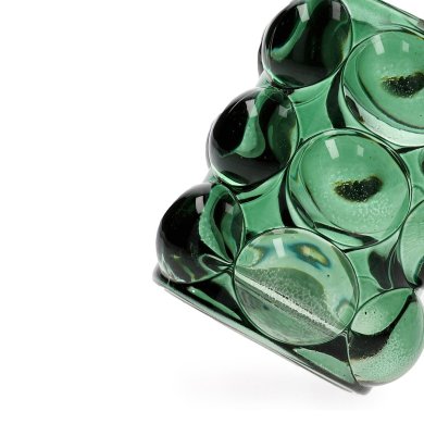 Свічник Homla BUBBLE 9x9, 5 см | Зелений 207698 фото - 4