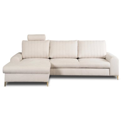 Розкладний диван Mebel Elit BILBAO Бежевий MLK.MONACO/LOFT1/NARL фото - 2