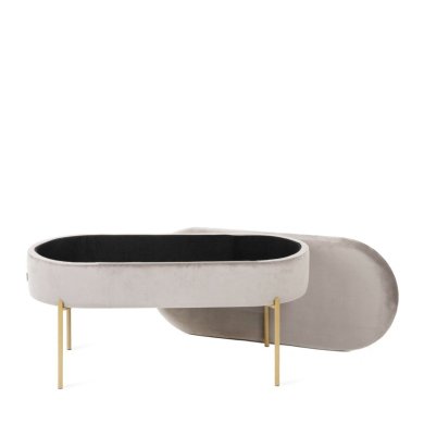 Скамья Homla LAYLA Welur Бежевый 209861 фото - 3