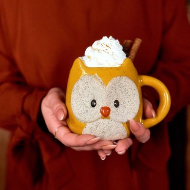 Кружка Homla BAGOLY 400 мл Жовтий 234205 фото - 5