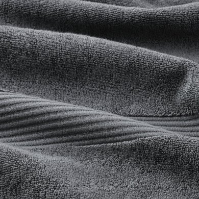 IKEA Полотенце для тела FREDRIKSJON 100х150 см Темно-серый (ИКЕА ФРЕДРИКСИОН) 90496708 фото - 2
