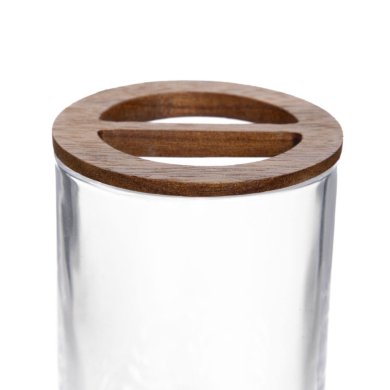 Стакан для зубных щеток Homla DENIKA Прозрачный 219807 фото - 3