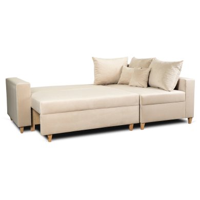 Розкладний диван Mebel Elit MARKUS Бежевий - 3 Розкладний диван Mebel Elit MARKUS Бежевий MGK.FIESTA/VELLUTO2/NAR фото - 3