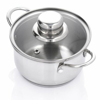 Кастрюля Duka Silver 500 мл | Серебристый 2220286