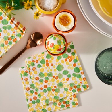 Набір серветок TJARLEK 24х24 см 30 шт Принт - 2 IKEA Набір серветок TJARLEK 24х24 см 30 шт Принт (ИКЕА ТЬЯРЛЕК) 90587082 фото - 2