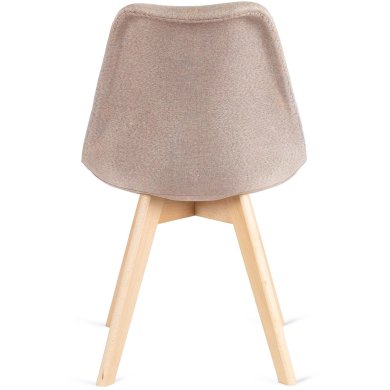 Обеденный стул Mebel Elit NEVEL Бежевый ME.NEVEL/BZ/D/T/K фото - 4