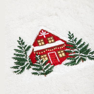 Рушник для рук Homla SNOWY 45x75 см Білий 247338 фото - 2