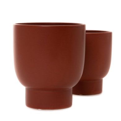 Кашпо Homla CIGLA 15,5x18 см | Коричневий 213114 фото - 4