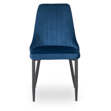 Обеденный стул Mebel Elit BARI Welur Синий ME.BARI/GR/V/K фото - 2