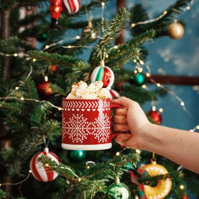 Кружка Homla KORSA 550 мл Красный 234212 фото - 4