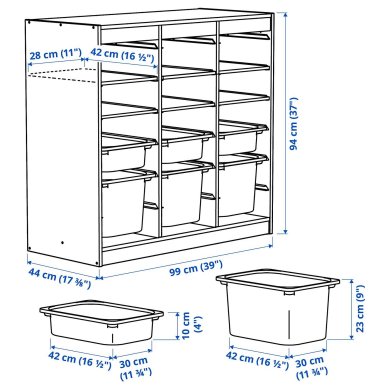 IKEA TROFAST (ИКЕА ТРУФАСТ) 19613108 фото - 5