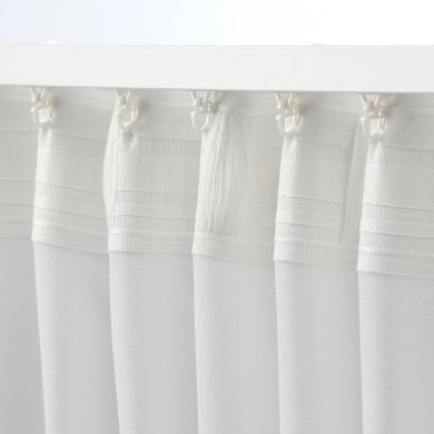 IKEA Шторы HILJA 145x250 см 2 шт Белый (ИКЕА ХИЛА) 50430818 фото - 4