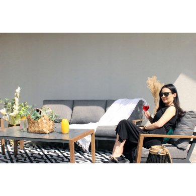 Комплект садових меблів Garden Line ASTANA Сірий ALM1135 фото - 7