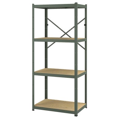 IKEA Стелаж BROR Зелений (ИКЕА БРОР) 69516138