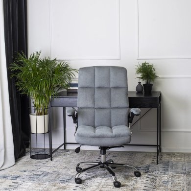 Офісне крісло Mebel Elit LONDON Сірий - 10 Офісне крісло Mebel Elit LONDON Сірий ME.LONDON/P/T/FO фото - 10