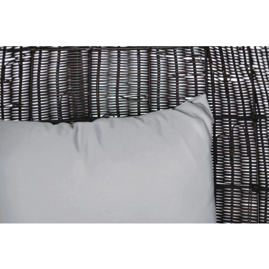 Подвесное кресло-кокон Corciano MADERA Коричневый 5901157678164 фото - 3