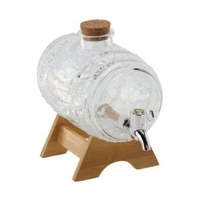 Диспенсер для напитков Chomik БОЧКА 1,5 л Прозрачный ZIX5711 фото - 2