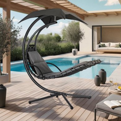 Підвісний шезлонг Mebel Elit REBECA Сірий - 11 Підвісний шезлонг Mebel Elit REBECA Сірий ME.REBECA/P/T/OGR/HUS фото - 11